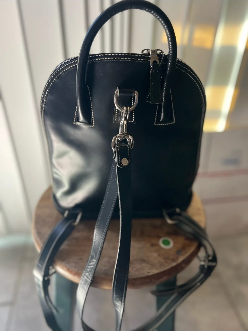 Dooney & Bourke structured dome